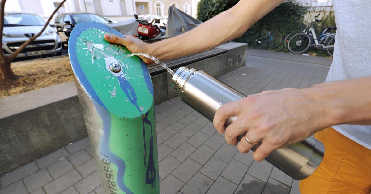 Nur drei Trinkbrunnen in Darmstadt